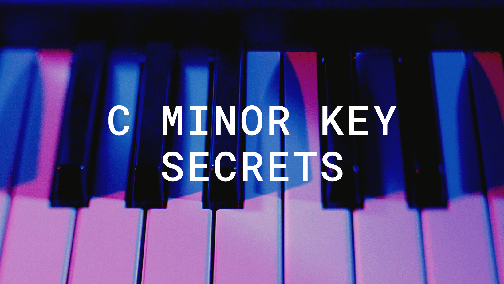 C Minor Key Signature Secrets